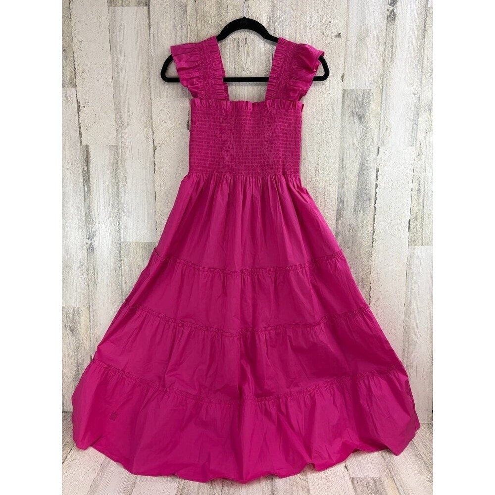 Hill House Pink Midi Dress